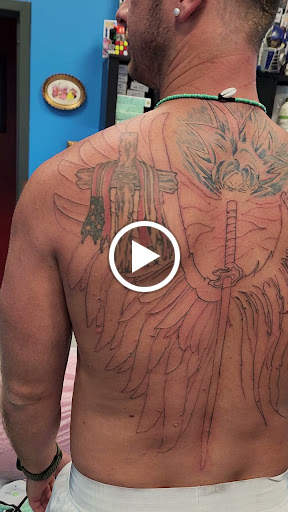 Explore mary poppins tattoo ideas, creative tattoo ideas in Cincinnati, available at Old Hearts Tattoo and Arts