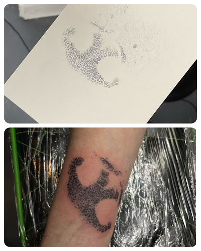 Explore tribal cover up tattoo ideas, creative tattoo ideas in Meridian, available at Creative Pain Tattoo Studio