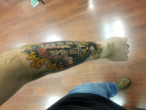 Tattoo Shop «THREE ANCHORS TATTOO», reviews and photos, 1662 State Rd, Cuyahoga Falls, OH 44223, USA