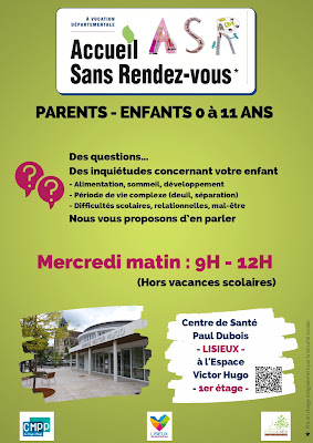 Accueil Sans Rendez-Vous 0-11 ans à Lisieux