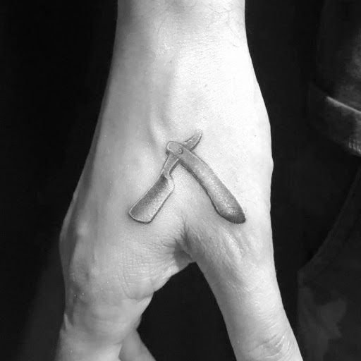 Explore soccer tattoos ideas, creative tattoo ideas in West Hollywood, available at The Honorable Society Tattoo Shop