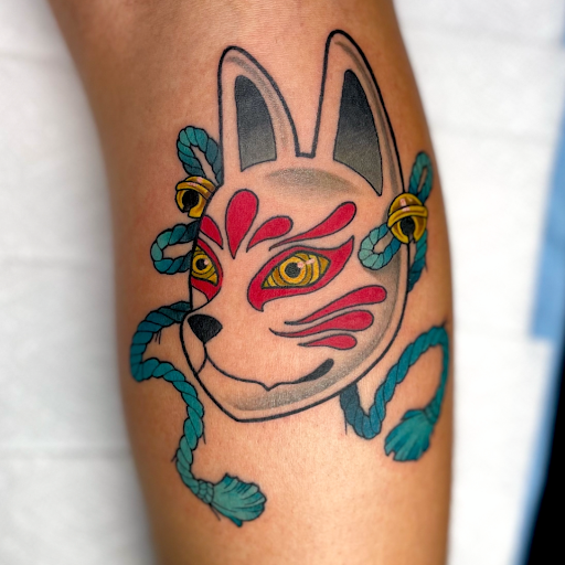 Explore halloweentown tattoo ideas, creative tattoo ideas in Senoia, available at Messenger Tattoo Studio