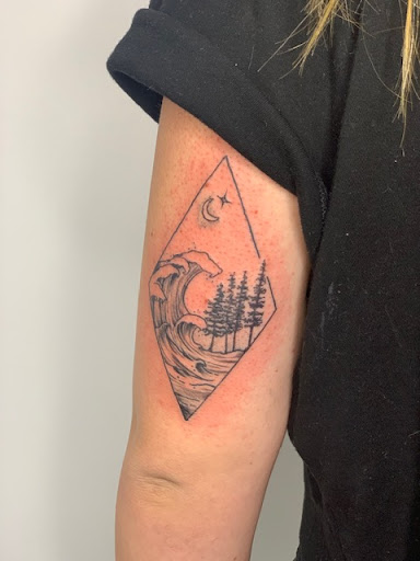 Explore open heart surgery tattoo ideas, creative tattoo ideas in Milwaukee, available at The Skin Museum