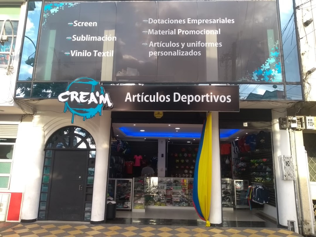 Cream artículos deportivos