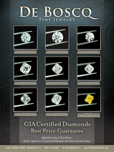 Jewelry Store «De Boscq Fine Jewelry», reviews and photos, 2602 Florida St, Mandeville, LA 70448, USA