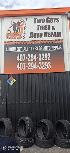 Used Tire Shop «Two Guys Tires and Auto Repair», reviews and photos, 366 N John Young Pkwy, Orlando, FL 32805, USA