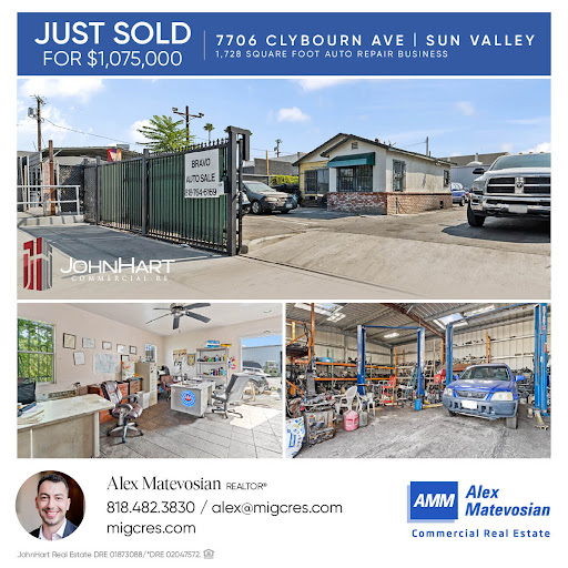 Alex Matevosian Commercial Real Estate Broker image