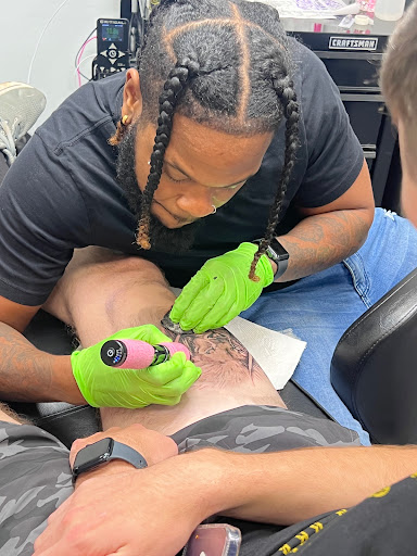 Explore small goth tattoo ideas, creative tattoo ideas in Meridian, available at Creative Pain Tattoo Studio