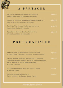 Menu du Restaurant La Cravache X Les Paris Mutuels Urbains à Cagnes-sur-Mer