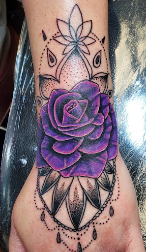 Explore small hawaiian tattoo ideas, creative tattoo ideas in Independence, available at Odins Mark Tattoo and Emporium