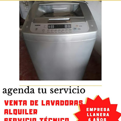 Alquiler venta y servicio técnico de lavadoras villavicencio
