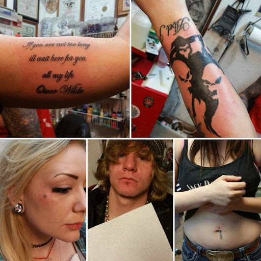 Explore new years tattoo ideas, creative tattoo ideas in Elko, available at Custom Tattoos and Body Piercing Studio