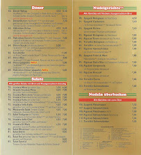 Menu / carte de Pizzeria Italia à Wiesmoor
