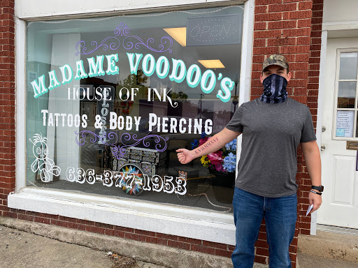 Explore tattoo ideas on forearm for woman, creative tattoo ideas in Warrenton, available at Madame Voodoos House of Ink