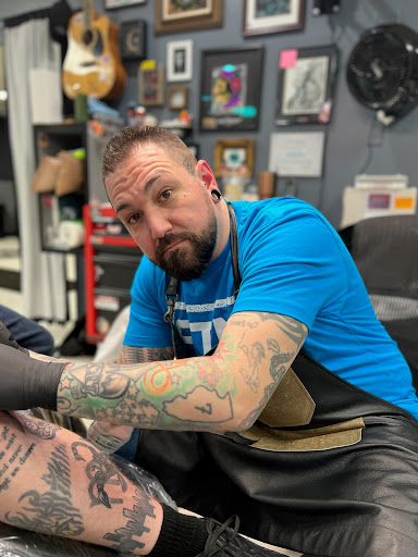 Explore paladin tattoo ideas, creative tattoo ideas in Schaumburg, available at Atmosphere Tattoo Gallery - Schaumburg