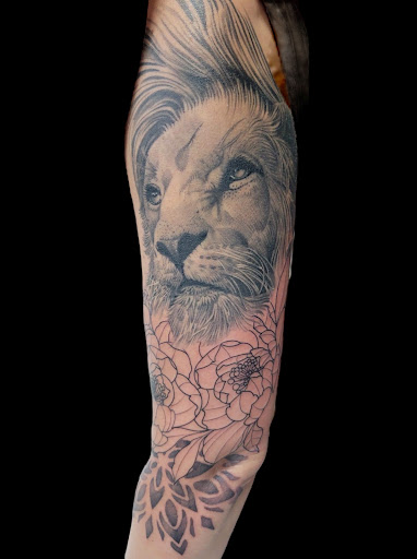 Explore gabriel tattoo ideas, creative tattoo ideas in Crystal City, available at Meraki Tattoo and Piercing