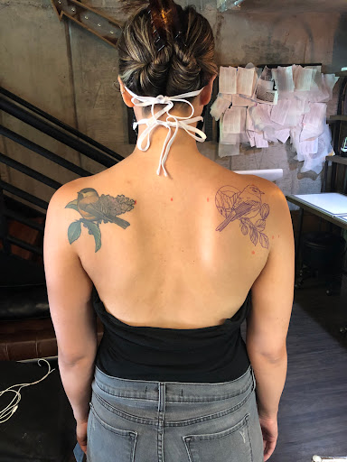 Explore thin line tattoo ideas, creative tattoo ideas in Phoenix, available at 27 Tattoo Studio