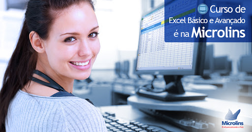 Logo da empresa - Microlins