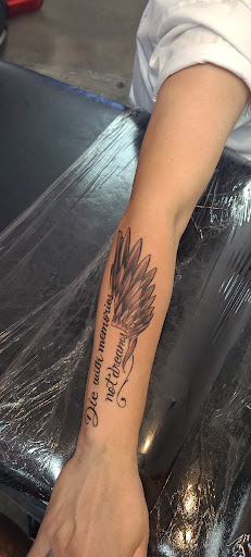 Explore demon tattoo ideas, creative tattoo ideas in Garden Grove, available at Dr. Tattoo Studio