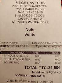 Les plus récentes photos du Restaurant végétarien Végé'saveurs à Paris - n°5