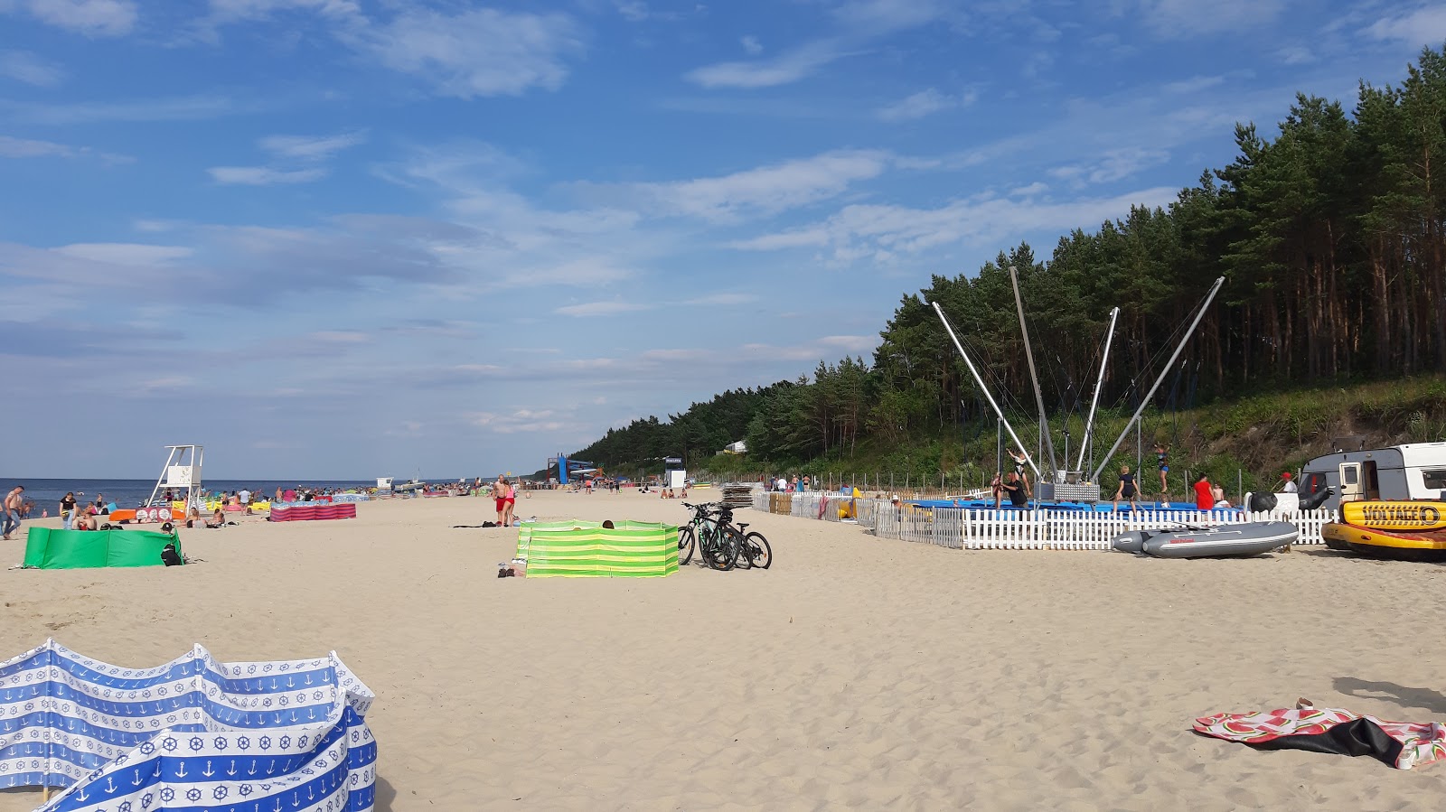 Fotografie cu Stegna Morska beach zonele de facilități