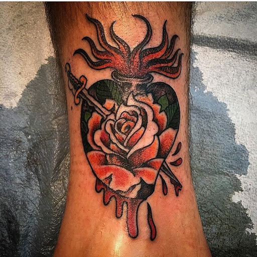 Explore cool stick and poke tattoo ideas, creative tattoo ideas in Sacramento, available at American Graffiti Tattoo & Piercing
