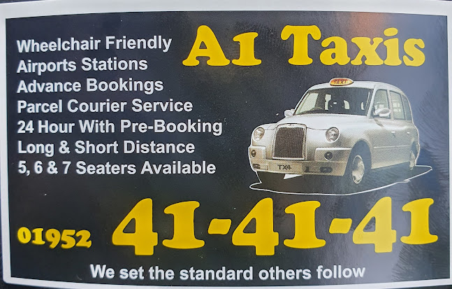 Reviews of A1 Taxis in Telford - Taxi service