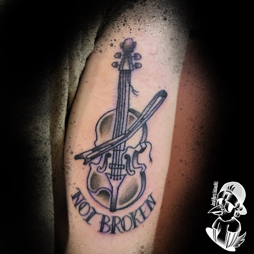 Explore time heals tattoo ideas, creative tattoo ideas in Nashville, available at RedBird Tattoo