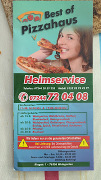 Best of Grill und Pizza Haus à Weingarten carte