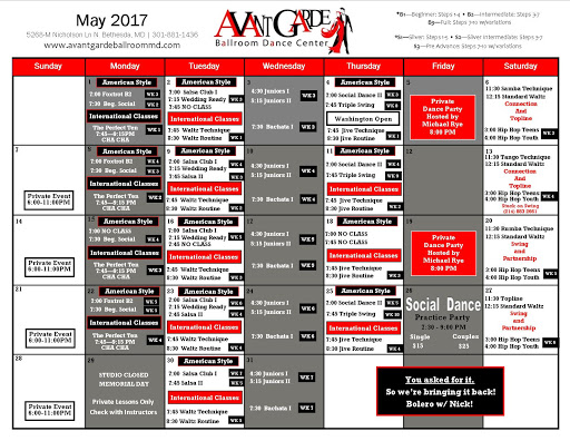 Dance School «Avant Garde Ballroom Dance Center», reviews and photos, 5268 Nicholson Ln Suite M, Kensington, MD 20895, USA