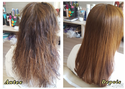Logo da empresa - Rose Cabelo e Estética