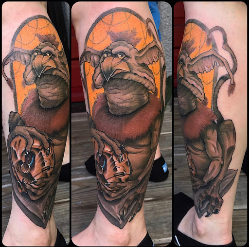 Explore post malone tattoo ideas, creative tattoo ideas in Arabi, available at Hidden Dimension Studio