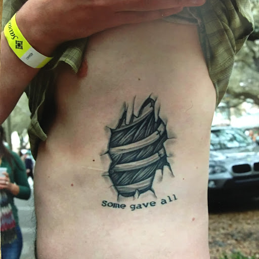 Explore small horror tattoo ideas, creative tattoo ideas in Edgewood, available at Banthalope Studios