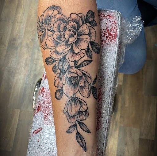 Explore dog groomer tattoo ideas, creative tattoo ideas in Abington, available at Tattoo Galaxy (Abington) Piercing and Custom Tattoos