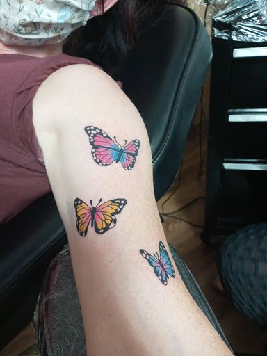 Explore broken heart tattoo ideas for guys, creative tattoo ideas in Strasburg, available at Champion Tattoo Company