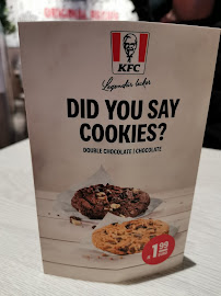 Carte du Kentucky Fried Chicken à Wilhelmshaven