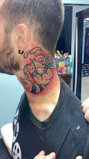 Explore celtic cross tattoo ideas, creative tattoo ideas in Paducah, available at Knuckle Up Tattoo Co.