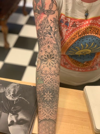 Explore redfish tattoo ideas, creative tattoo ideas in Dalton, available at Rail Side Tattoo Co. (no piercings)