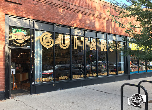 Rock N Roll Vintage Chicago Guitar Shop