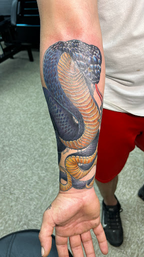 Explore tattoo ideas for dogs who passed, creative tattoo ideas in Palestine, available at 2 Crows Tattoo