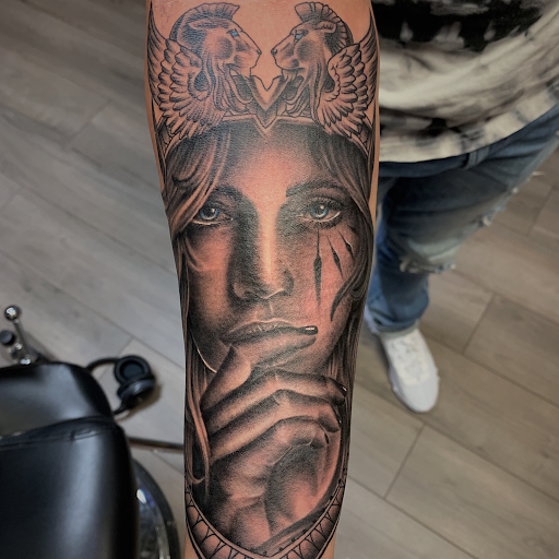 Explore a initial tattoo ideas, creative tattoo ideas in Kenosha, available at Kenosha Tattoo Company