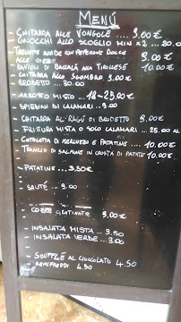 Ristorante La Paranza à Vasto menu