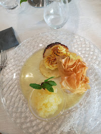 Plats et boissons du Restaurant français Restaurant du Hôtel du Midi Papillon à Saint-Jean-du-Bruel - n°1