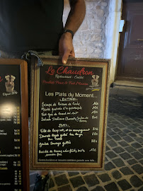 Restaurant Le Chaudron à Cassis menu