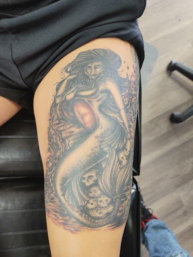 Explore opposites tattoo ideas, creative tattoo ideas in Beverly Hills, available at R-N-R Custom Tattoos