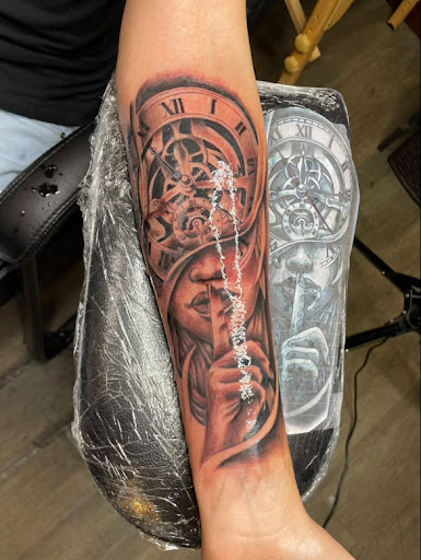 Explore magic the gathering tattoo ideas, creative tattoo ideas in Orange Park, available at Big City Tattoo and Piercing