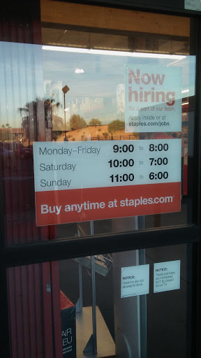 Office Supply Store «Staples», reviews and photos, 4350 W Camelback Rd, Glendale, AZ 85301, USA