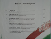 Restaurant italien Da Paolino à Konz (la carte)
