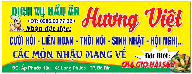 Dịch Vụ nấu ăn Hương Việt