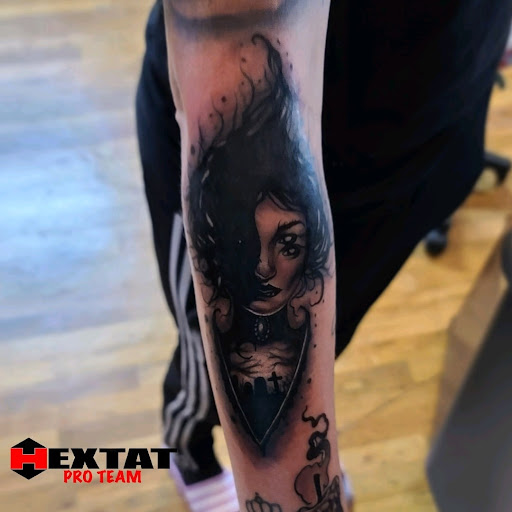 Explore ladies side tattoo ideas, creative tattoo ideas in Marshall, available at Gentlemans Ink